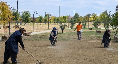 Osmangazi’de yeşil alan çalışması
