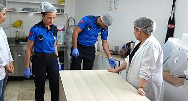 Pamukkale’de okul kantinlerinde denetim yapıldı