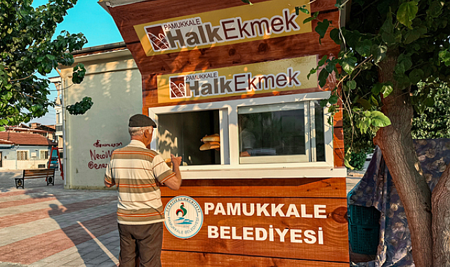 Pamukkale Halk Ekmek büfelerinde simit satışı başladı