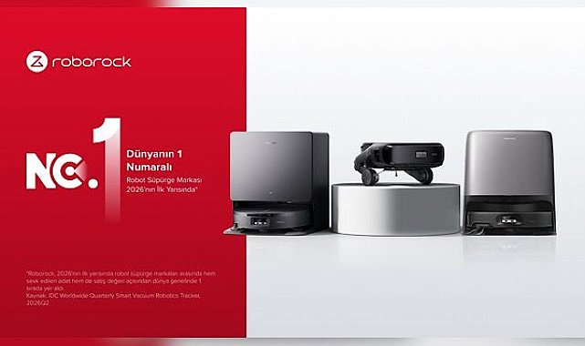 Roborock, 2026 ilk yarısında gelirlerini artırarak küresel pazar liderliğini güçlendirdi
