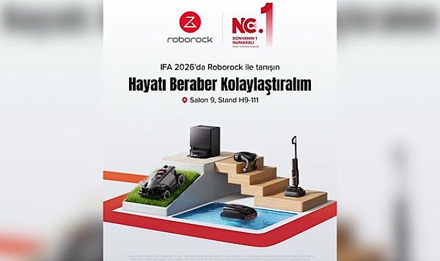 Roborock IFA 2026’da yeni nesil temizlik ekosistemini tanıtıyor