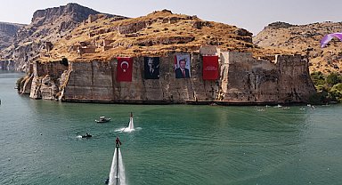 Rumkale Su Sporları Festivali'nde 4 bin 440 sporcu yarıştı
