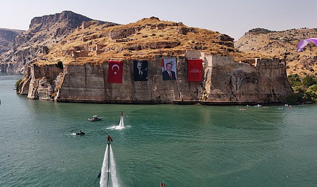 Rumkale Su Sporları Festivali'nde 4 bin 440 sporcu yarıştı