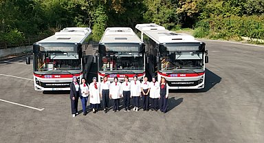 Samsun'da toplu ulaşımda görev yapan kadın şoför sayısı 19'a yükseldi