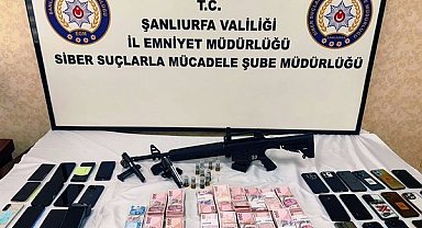 Şanlıurfa merkezli yasa dışı bahis operasyonunda 37 şüpheli yakalandı