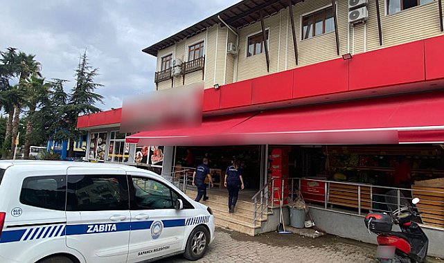 Sapanca’da 8 markette zabıta denetimi
