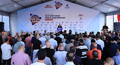 Selim Sırrı Tarcan Spor ve Yaşam Kompleksi törenle hizmete açıldı