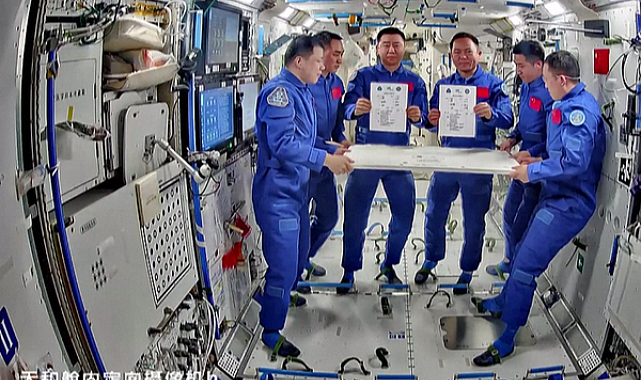 Shenzhou-20 ve Shenzhou-21 taykonotları onurlandırıldı