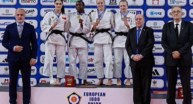 Sinem Oruç, Gençler Avrupa Judo Şampiyonası'nda Avrupa ikincisi oldu