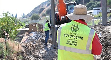 Söke’de 75 milyon TL’lik kanalizasyon yatırımı sürüyor