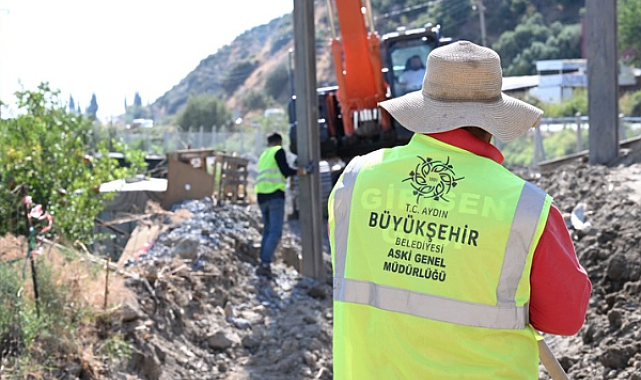 Söke’de 75 milyon TL’lik kanalizasyon yatırımı sürüyor