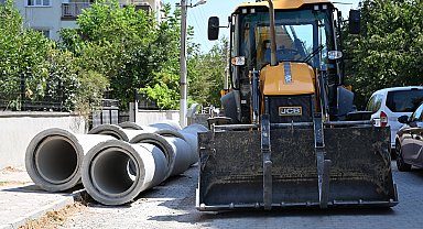 Soma İnönü Mahallesi’ne 1.200 metrelik yağmursuyu hattı