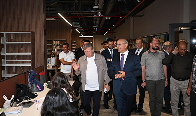 Tanju Çolak ve Hami Mandıralı Başkan Er ile Malatya'daki çalışmaları inceledi