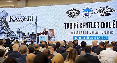 Tarihi Kentler Birliği toplantısı Kayseri’de gerçekleştirildi