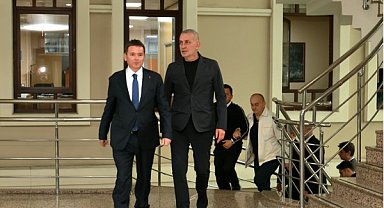 TFF Başkanı Hacıosmanoğlu’ndan Başkan Aydın’a ziyaret