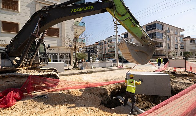 Tire’de 300 milyon liralık altyapı ve üstyapı yatırımı tamamlanıyor