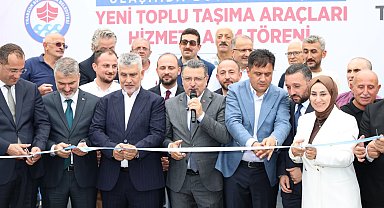 Trabzon Büyükşehir Belediyesi filosuna 10 yeni otobüs ekledi