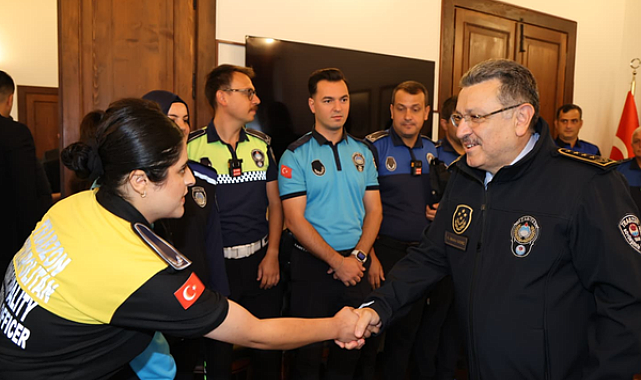 Trabzon'da Zabıta Haftası kutlandı