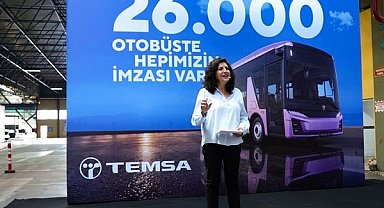 Türkiye’den dünya yollarına: TEMSA’nın 26 bininci otobüsü Avenue Neo banttan indi