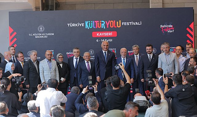 Türkiye Kültür Yolu Festivali, 5 Eylül’de Kayseri’de başlayacak