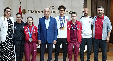 Ümraniyeli sporculardan uluslararası organizasyonlarda derece