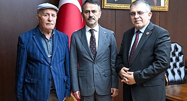 Vali Aktaş, Darıca’dan gelen muhtar ve dernek başkanını kabul etti