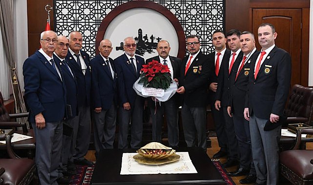 Vali Ustaoğlu, gazilerle bir araya geldi