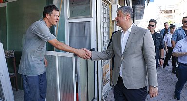 Vali Yavuz, Adana’da esnafı iş yerlerinde ziyaret etti