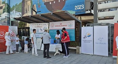 Van’da çocuklardan çevre ve iklim değişikliği mesajı