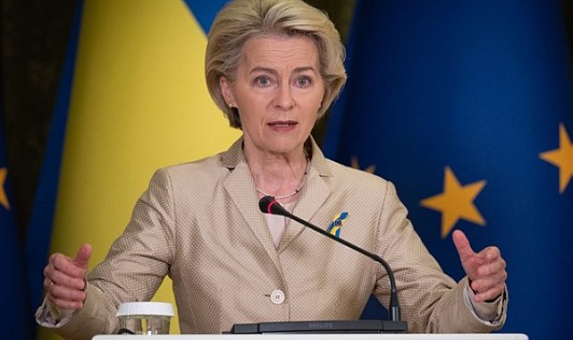 Von der Leyen: Ukrayna'yı desteklemek için çalışmaya devam edeceğiz