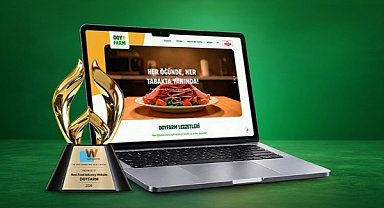 WebAwards 2026 “En İyi Gıda Sektörü Web Sitesi” ödülü Doyfarm’a
