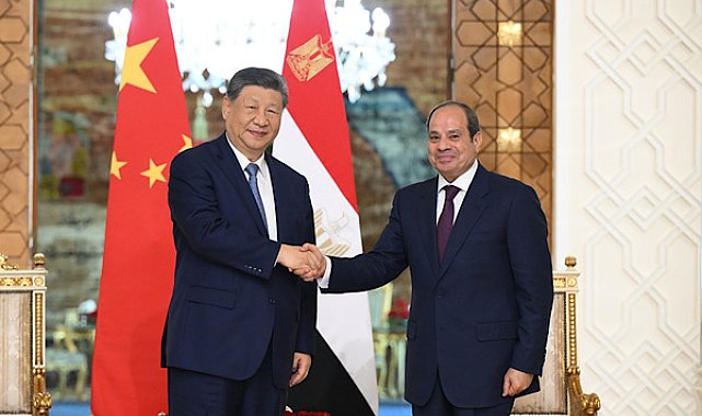 Xi Jinping ve Sisi Kahire’de görüştü