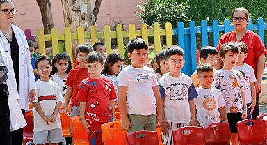 Yavuz, minik öğrencilerin İlköğretim Haftası sevincine ortak oldu