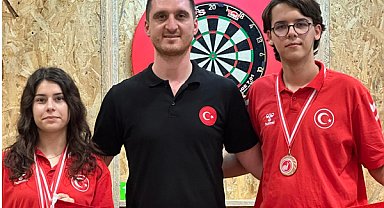 Yıldırım Belediyesporlu dartçılardan Avusturya’da 5 madalya