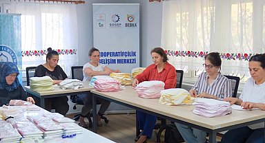 Yıldırım’da kadınların evden üretime katılımı destekleniyor