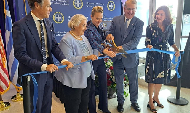Yunanistan’ın New Orleans Fahri Konsolosluğu yeniden açıldı