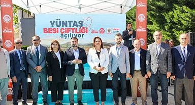 YÜNTAŞ Besi Çiftliği hizmete açıldı
