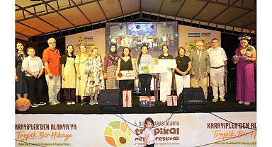 5.Uluslararası Alanya Tropikal Meyve Festivali sona erdi
