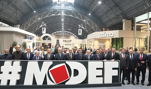 55. Uluslararası Modef Expo İnegöl Mobilya Fuarı açıldı