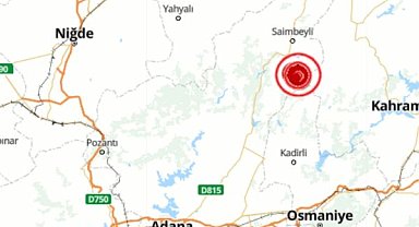 Adana'da deprem