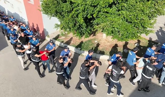 Adana merkezli operasyonda 73 kişi tutuklandı