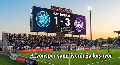 Adım Adım Şampiyonluğa: 1923 Afyonspor Kulu Belediyespor'u 3-1 Mağlup Etti