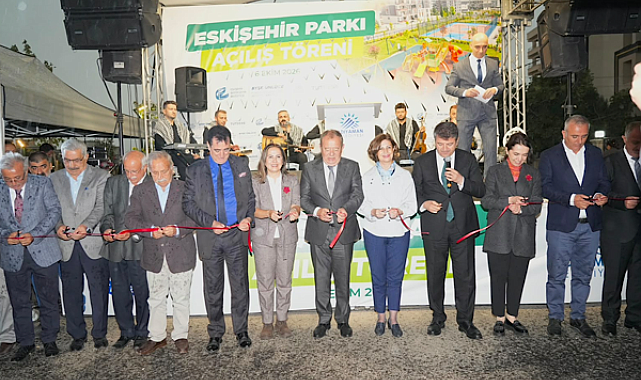 Adıyaman’da 15 bin 200 metrekarelik Eskişehir Parkı açıldı
