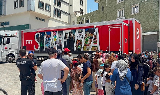 Afyonkarahisar'da Miniklere Sinema Sürprizi
