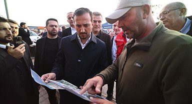 AK Parti İstanbul İl Başkanı Özdemir'den Şile'deki sel bölgesine inceleme