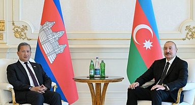 Aliyev, Kamboçya Başbakanı Hun Manet ile görüştü