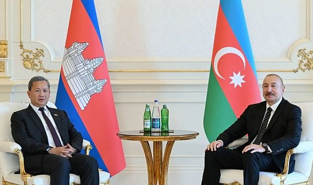 Aliyev, Kamboçya Başbakanı Hun Manet ile görüştü