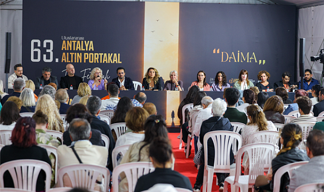 Altın Portakal’da festival heyecanı söyleşilerle başladı