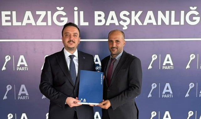 Anahtar Parti Baskil İlçe Başkanlığına İhsan İdikut atandı