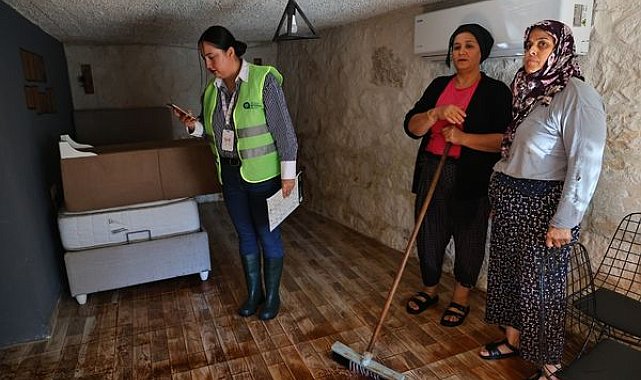 Antalya Büyükşehir Belediyesi, Demre’de selin yaralarını sarıyor